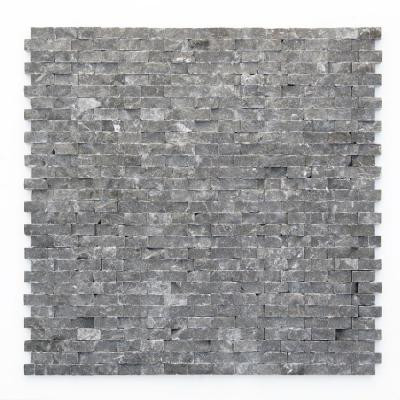 Modern Madrid 12 in. x 12 in. x 9.5 mm Marble Natural Stone Mesh-Mounted Mosaic Wall Tile (10 sq. ft./Case)