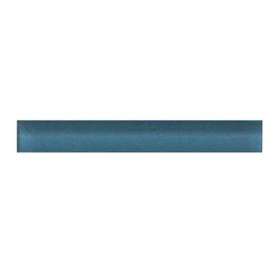 Glass Reflections 1 in. x 6 in. Twilight Blue Glass Liner Wall Tile-DISCONTINUED