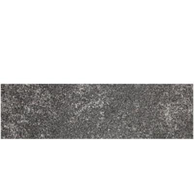 Metal Effects 3 in. x 13 in. Radiant Iron Porcelain Surface Bullnose Floor and Wall Tile-DISCONTINUED