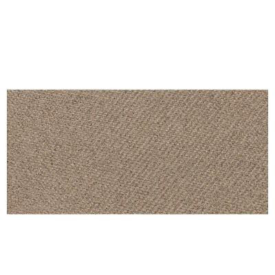 Identity Imperial Gold Fabric 6 in. x 12 in. Porcelain Bullnose Cove Base Floor and Wall Tile