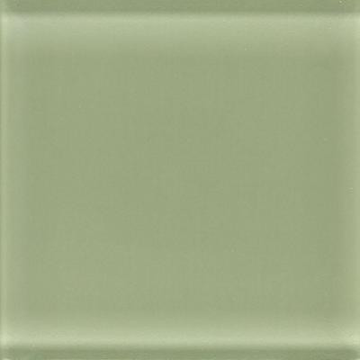 Glass Reflections 4-1/4 in. x 4-1/4 in. Mint Jubilee Glass Wall Tile (4 sq. ft. / case)-DISCONTINUED