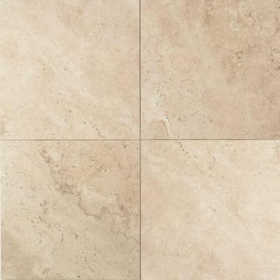 Travertine Baja Cream 12 in. x 12 in. Natural Stone Floor and Wall Tile (10 sq. ft. / case)