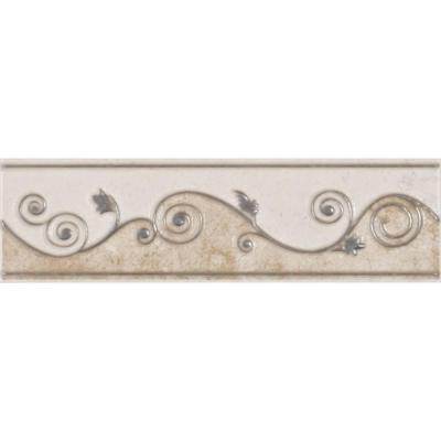 Melbourne Sand 3 in. x 8 in. Ceramic Listello Wall Tile