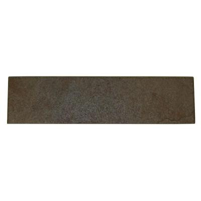 Continental Slate Brazilian Green 3 in. x 12 in. Porcelain Bullnose Floor and Wall Tile