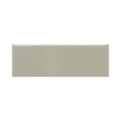 Modern Dimensions Gloss Architectural Gray 4-1/4 in. x 12 in. Ceramic Wall Tile (10.64 sq. ft. / case)