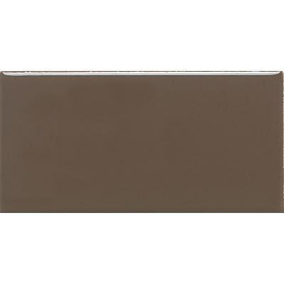 Modern Dimensions Matte Artisan Brown 4-1/4 in. x 8-1/2 in. Ceramic Wall Tile (10.64 sq. ft. / case)-DISCONTINUED