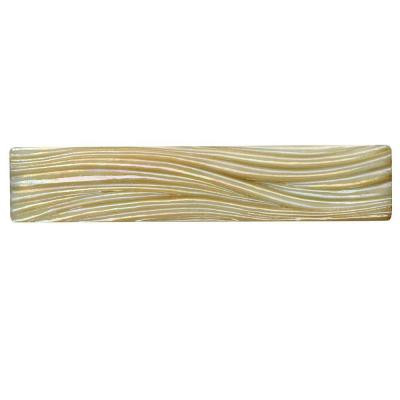 Edgewater Currents Dune 7-7/8 in. x 1-5/8 in. Glass Liner Wall Tile-DISCONTINUED