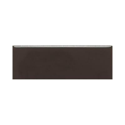 Modern Dimensions Gloss Cityline Kohl 4-1/4 in. x 12 in. Ceramic Wall Tile (10.64 sq. ft. / case)-DISCONTINUED