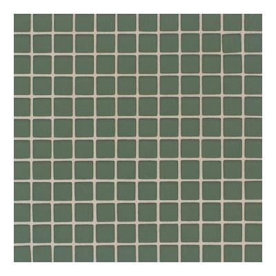 Maracas Green Leaf 12 in. x 12 in. x 8 mm Frosted Glass Mesh-Mounted Mosaic Wall Tile