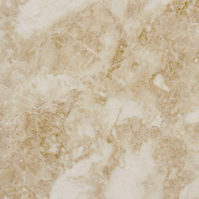 Cappuccino 18 in. x 18 in. Polished Marble Floor and Wall Tile (9 sq. ft. / case)