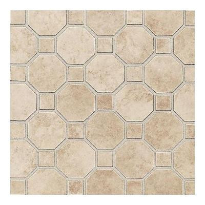 Salerno Cremona Caffe 12 in. x 12 in. x 6 mm Ceramic Mosaic Floor and Wall Tile