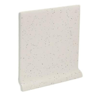 Color Collection Bright Granite 4-1/4 in. x 4-1/4 in. Ceramic Stackable Left Cove Base Wall Tile-DISCONTINUED