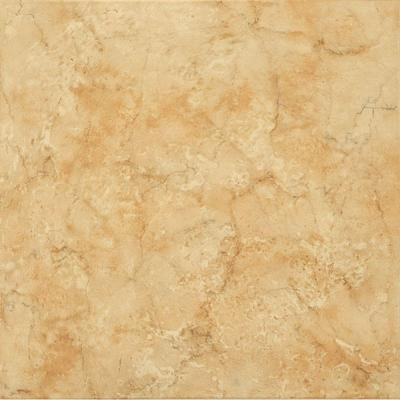 Illusione Caramel 16 In. x 16 In. Glazed Ceramic Floor & Wall Tile (16.15 sq. ft./Case)-DISCONTINUED