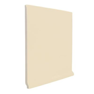 Color Collection Matte Khaki 6 in. x 6 in. Ceramic Stackable Left Cove Base Corner Wall Tile-DISCONTINUED
