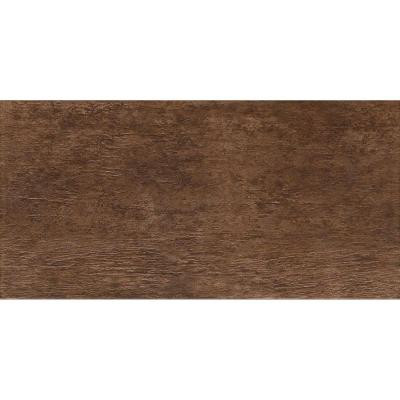 Riflessi di Legno 23-7/16 in. x 5-13/16 in. Walnut Porcelain Floor and Wall Tile (9.46 sq. ft. / case)