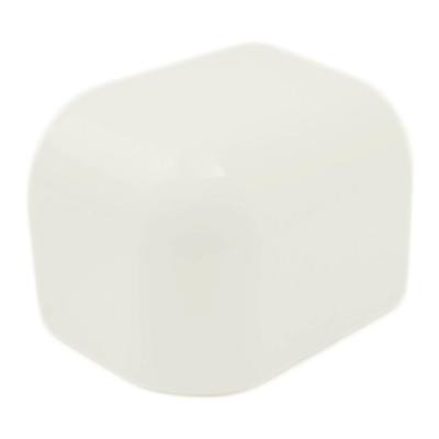 Color Collection Matte Bone 2 in. x 2 in. Ceramic Sink Rail Corner Wall Tile-DISCONTINUED