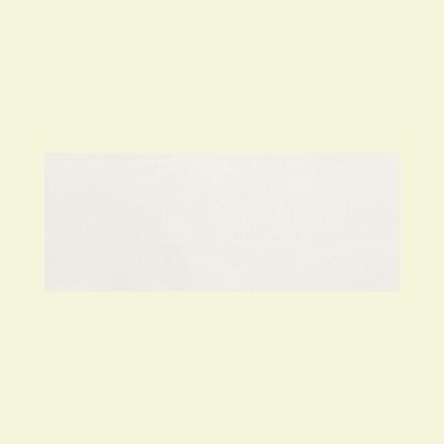 Identity Paramount White 8 in. x 20 in. Ceramic Accent Wall Tile