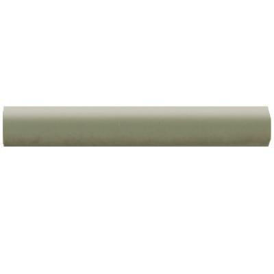 Semi-Gloss Garden Spot 1 in. x 6 in. Quarter Round Wall Tile-DISCONTINUED