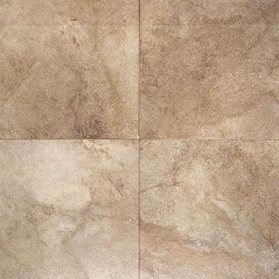 Portenza Terra di Siena 17 in. x 17 in. Glazed Porcelain Floor and Wall Tile (13.23 sq. ft. / case) - DISCONTINUED