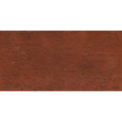 Riflessi di Legno 23-7/16 in. x 5-13/16 in. Cherry Porcelain Floor and Wall Tile (9.46 sq. ft. / case)