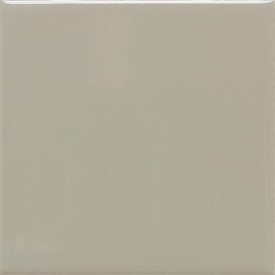 Semi-Gloss Architectural Gray 4-1/4 in. x 4-1/4 in. Ceramic Wall Tile (12.5 sq. ft. / case)