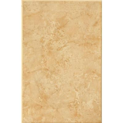 Illusione 8 in. x 12 in. Caramel Ceramic Wall Tile (16.15 sq. ft./Case)-DISCONTINUED