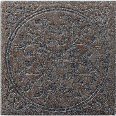 Ridgeway Ember 6-1/2 in. x 6-1/2 in. Porcelain Decorative Floor and Wall Tile (3.52 sq. ft. / case)