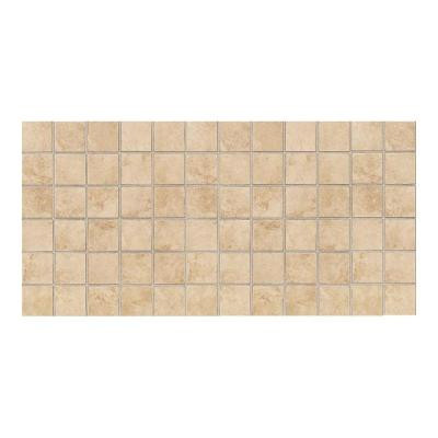 Salerno Nubi Bianche 12 in. x 24 in. x 6 mm Ceramic Mosaic Floor and Wall Tile