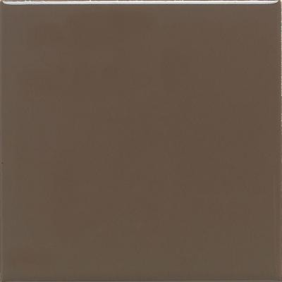 Semi-Gloss Artisan Brown 4-1/4 in. x 4-1/4 in. Ceramic Wall Tile (12.5 sq. ft. / case)