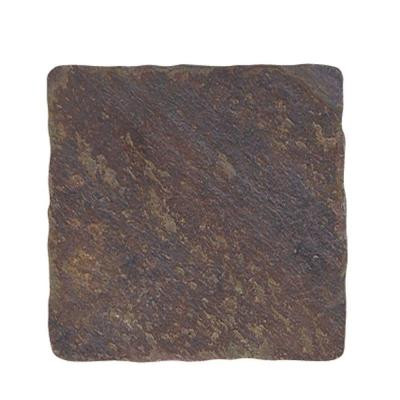 Indian Slate 4 in. x 4 in. x 8 mm Floor and Wall Tile (9 pieces/1 sq. ft./1pack)