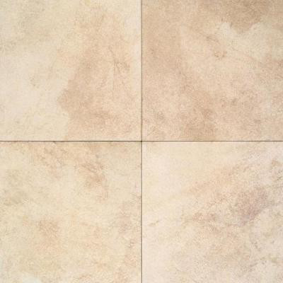 Portenza Avorio Antico 17 in. x 17 in. Glazed Porcelain Floor and Wall Tile (13.23 sq. ft. / case)-DISCONTINUED