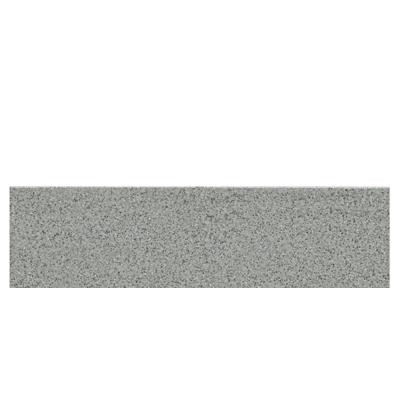 Colour Scheme Desert Gray 3 in. x 12 in. Porcelain Bullnose Floor and Wall Tile