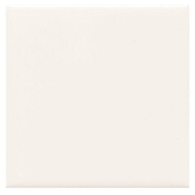 Semi-Gloss White 4-1/4 in. x 4-1/4 in. Ceramic Wall Tile (12.5 sq. ft. / case)