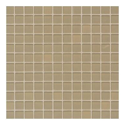 Maracas Honey Comb 12 in. x 12 in. 8mm Frosted Glass Mesh Mounted Mosaic Wall Tile (10 sq. ft. / case)-DISCONTINUED