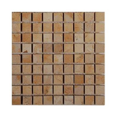 Jer Gold Squares Natural Stone Floor and Wall Tile - 6 in. x 6 in. Tile Sample-DISCONTINUED