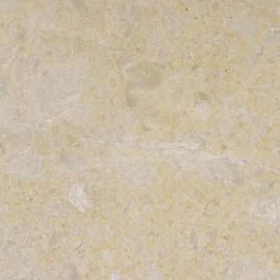 18 in. x 18 in. Desert Sand Marble Floor and Wall Tile-DISCONTINUED
