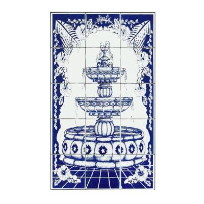 4.25 in. x 4.25 in. Foutain Blue Tiles (15-Pieces)-DISCONTINUED