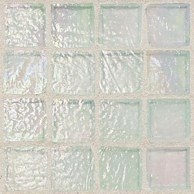 Egyptian Glass Opal 12 in. x 12 in. x 6 mm Glass Face-Mounted Mosaic Wall Tile
