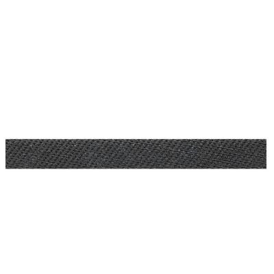 Identity Twilight Black Fabric 1 in. x 6 in. Porcelain Cove Base Corner Floor and Wall Tile