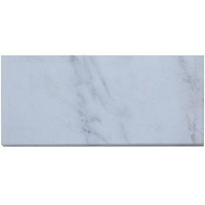 Oriental 24 in. x 12 in. Marble Floor and Wall Tile-DISCONTINUED