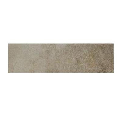 Aspen Lodge Shadow Pine 3 in. x 12 in. Porcelain Bullnose Floor and Wall Tile-DISCONTINUED