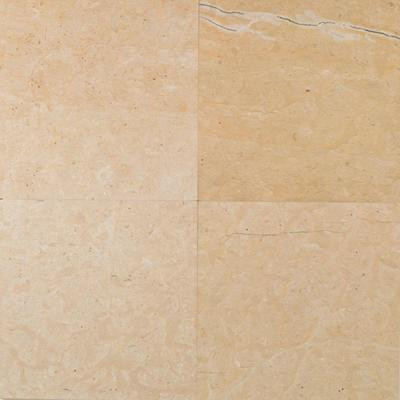 Natural Stone Collection Champagne Gold 16 in. x 16 in. Honed Floor Marble Floor and Wall Tile (8.6 sq. ft. / case)