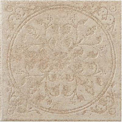 Ridgeway Fawn 6-1/2 in. x 6-1/2 in. Porcelain Decorative Floor and Wall Tile (3.52 sq. ft. / case)