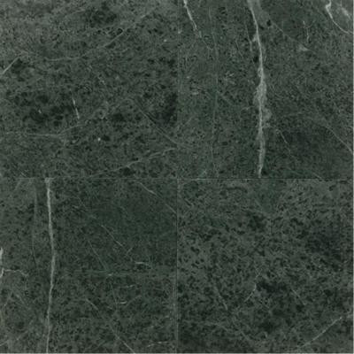 Natural Stone Collection Hulien Green 12 in. x 12 in. Polished Marble Floor/Wall Tile (10 sq. ft. / case)-DISCONTINUED