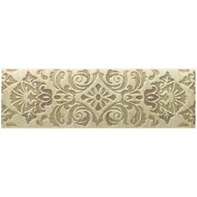 Fashion Accents Tapestry 3 in. x 9 in. Decorative Accent Wall Tile