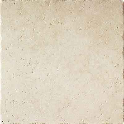 Leonardo Beige 18 in. x 18 in. Glazed Porcelain Floor and Wall Tile (13.5 sq. ft. / case)-DISCONTINUED
