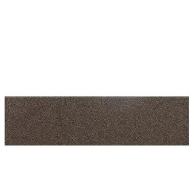 Colour Scheme Artisan Brown Speckled 3 in. x 12 in. Porcelain Bullnose Floor and Wall Tile