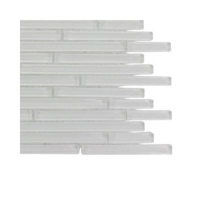Windsor Random Bright White Marble Floor and Wall Tile - 6 in. x 6 in. Floor and Wall Tile Sample