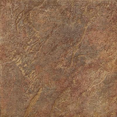 Mt. Everest 18 in. x 18 in. Rosso Porcelain Floor and Wall Tile-DISCONTINUED