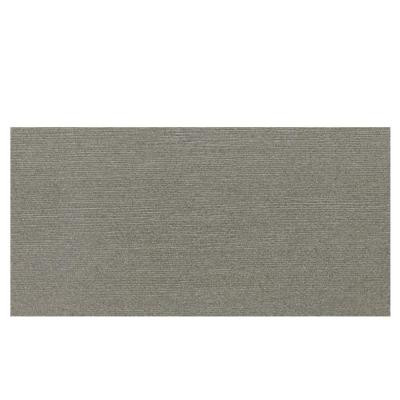 Identity Metro Taupe Grooved 12 x 24 in. Polished Porcelain Floor and Wall Tile (11.62 sq. ft. / case)-DISCONTINUED